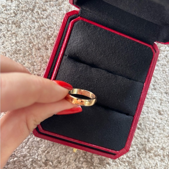 Authentic NEW Cartier limited edition Happy birthday rose gold ring size 56 - Picture 9 of 10